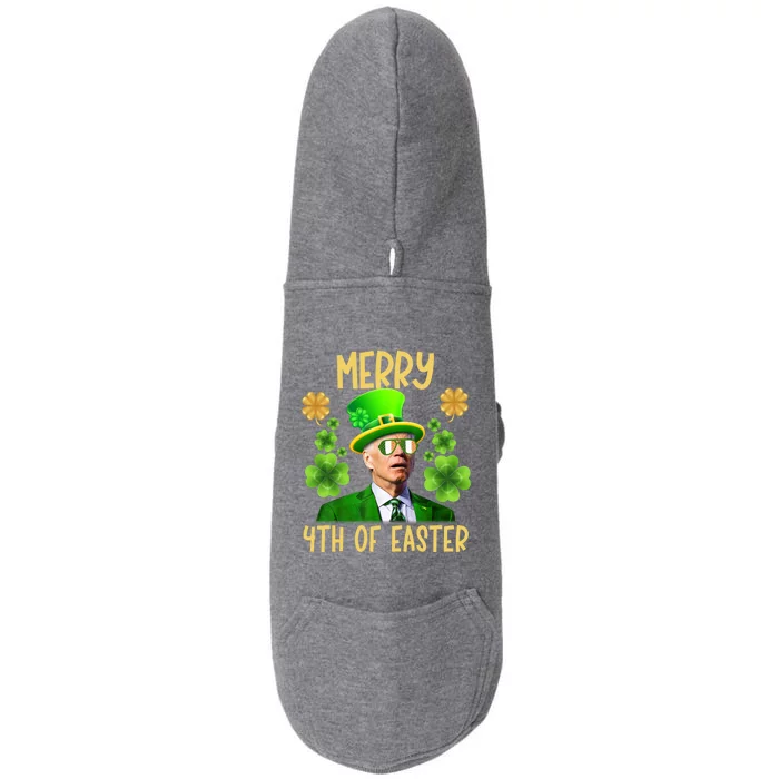 Joe Biden St Patricks Day Merry 4th Of Easter Sarcastic Meaningful Gift Doggie 3-End Fleece Hoodie