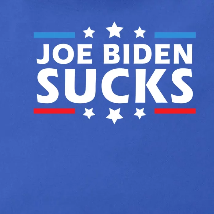 Joe Biden Sucks Funny Antibiden Election Political Gift Zip Tote Bag