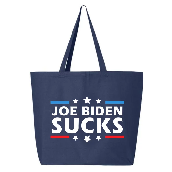 Joe Biden Sucks Funny Antibiden Election Political Gift 25L Jumbo Tote