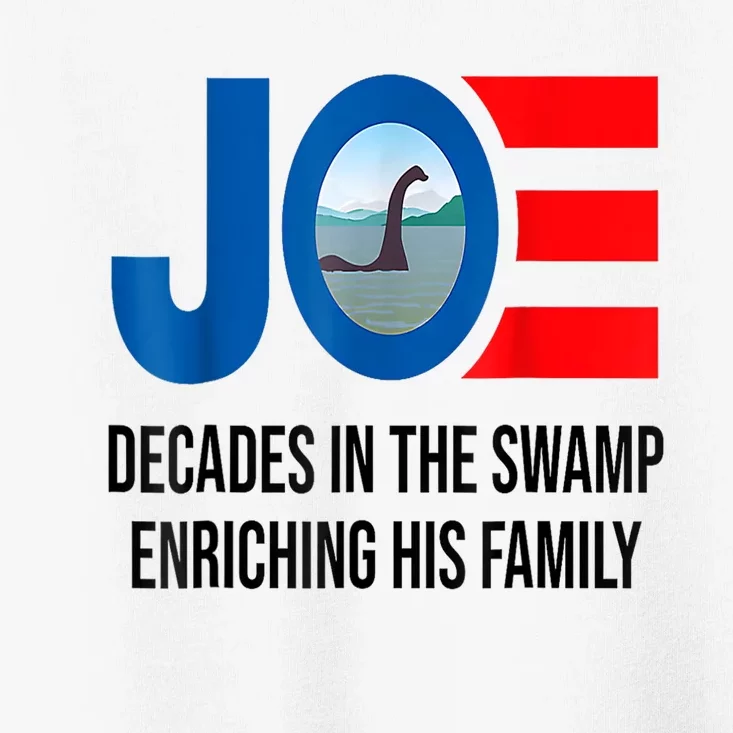 Joe Biden Swamp Monster Enrich Family Anti Liberal Democrats Toddler T-Shirt