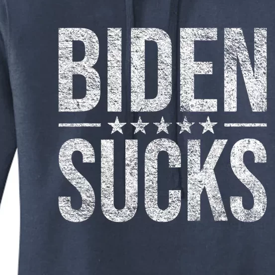 JOE BIDEN SUCKS ANTI BIDEN Biden Suck Women's Pullover Hoodie