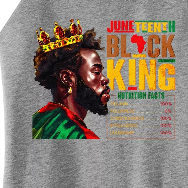 Juneteenth Black S King 1865 African Nutritional Facts Women’s Perfect Tri Rocker Tank