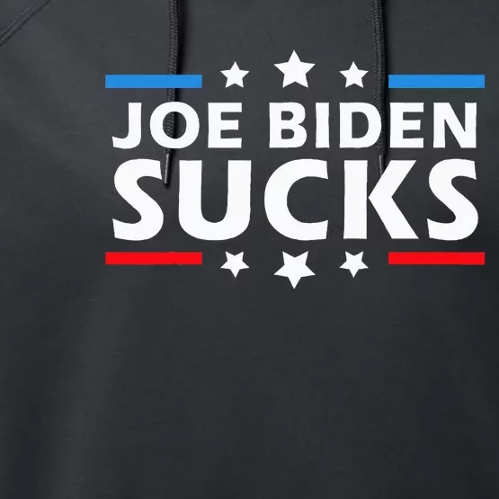 Joe Biden Sucks Funny Antibiden Election Performance Fleece Hoodie