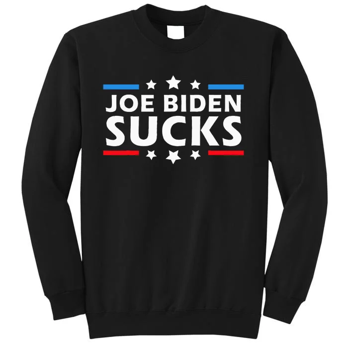 Joe Biden Sucks Funny Antibiden Election Tall Sweatshirt