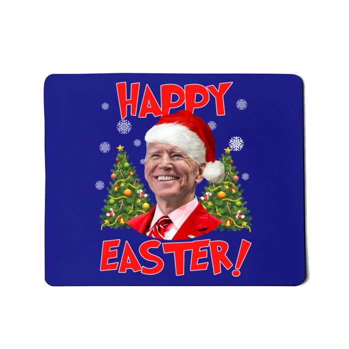 Joe Biden Santa Confused Happy Easter Funny Ugly Christmas Gift Mousepad