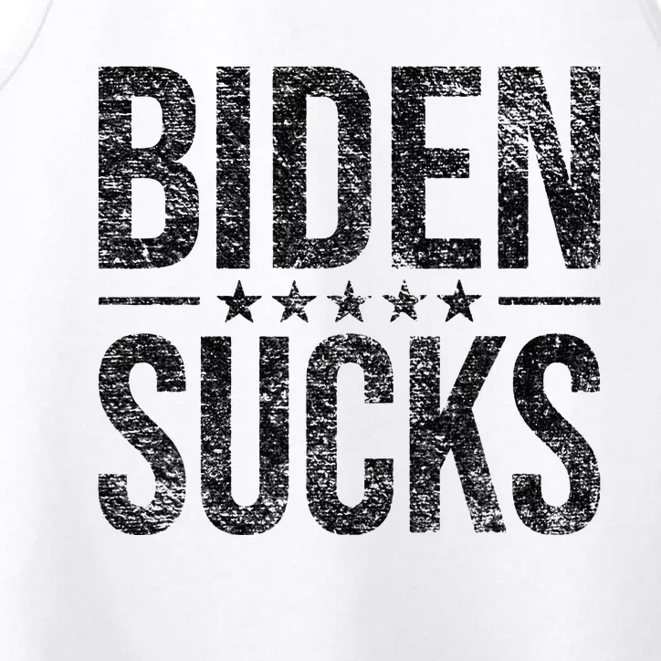 JOE BIDEN SUCKS ANTI BIDEN Performance Tank