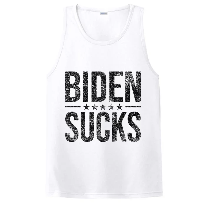 JOE BIDEN SUCKS ANTI BIDEN Performance Tank