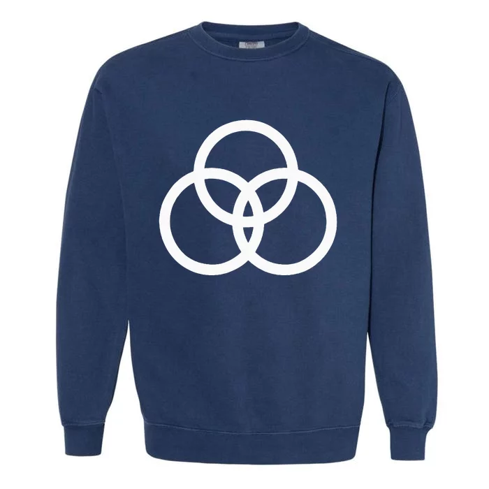 John Bonham Symbol Garment-Dyed Sweatshirt