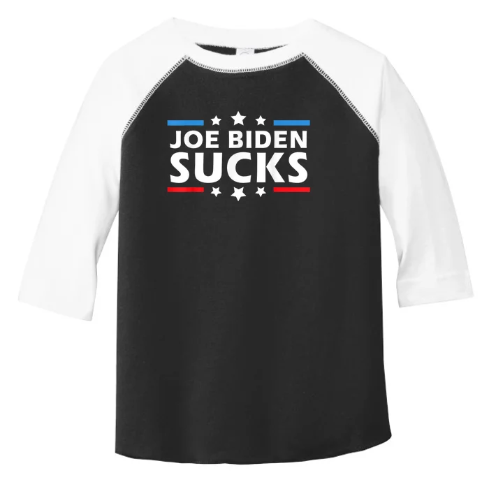 Joe Biden Sucks, Anti Biden Toddler Fine Jersey T-Shirt