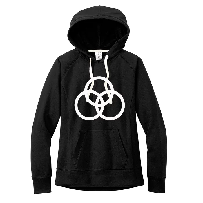 John Bonham Symbol Women's Fleece Hoodie