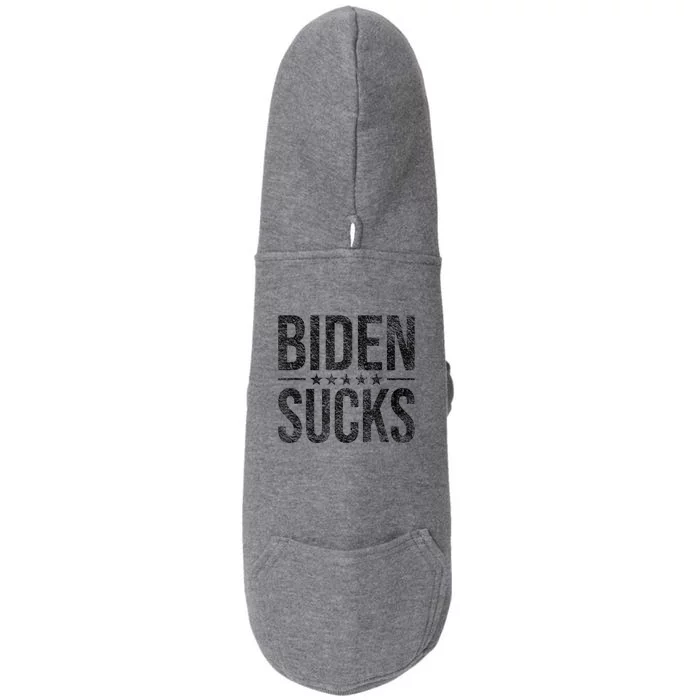 JOE BIDEN SUCKS ANTI BIDEN Doggie 3-End Fleece Hoodie