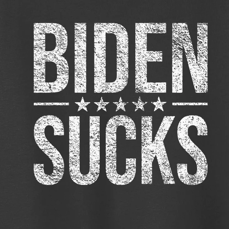 Joe Biden Sucks Anti Biden Toddler T-Shirt