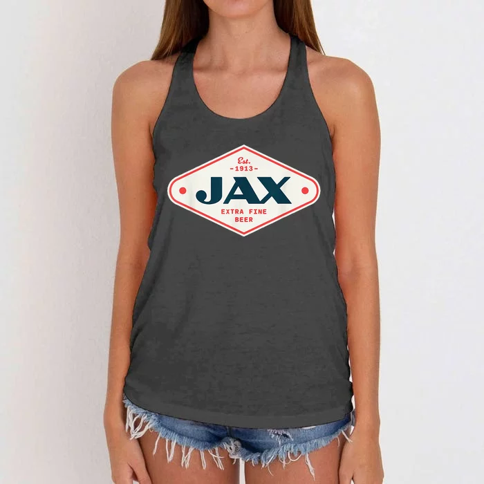 Jax Beer Style Women's Knotted Racerback Tank