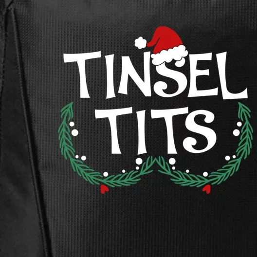 Jingle Balls Tinsel Tits Couples Christmas Matching Couple Gift City Backpack