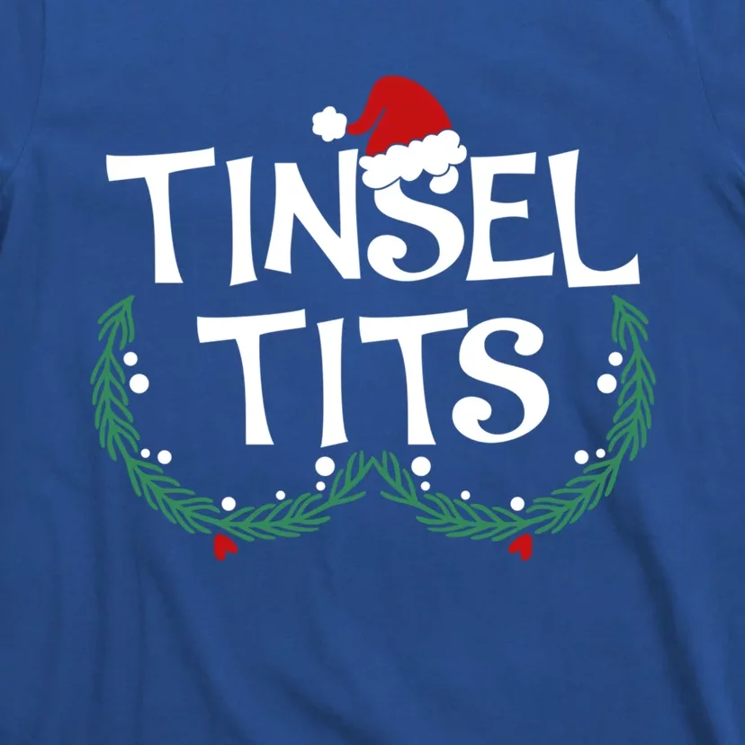 Jingle Balls Tinsel Tits Couples Christmas Matching Couple Gift T-Shirt