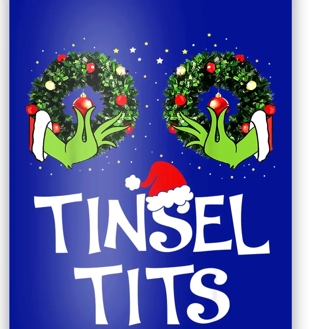 Jingle Balls Tinsel Tits Couples Christmas Matching Couple Poster