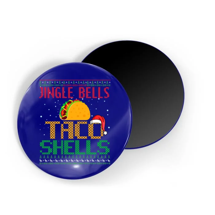 Jingle Bell Taco Shells Christmas Mexican Png Gift Magnet