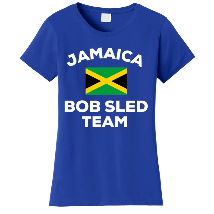 Jamaica Bobsled Team Jamaican Flag Gift Women's T-Shirt