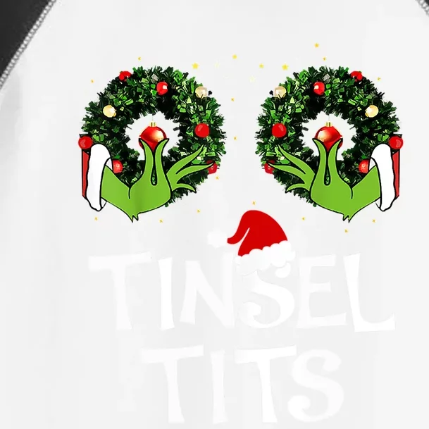 Jingle Balls Tinsel Tits Couples Christmas Matching Couple Great Gift Toddler Fine Jersey T-Shirt