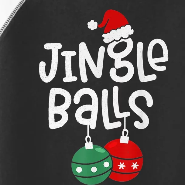 Jingle Balls Tinsel Tits Matching Chestnuts Christmas Couple Toddler Fine Jersey T-Shirt