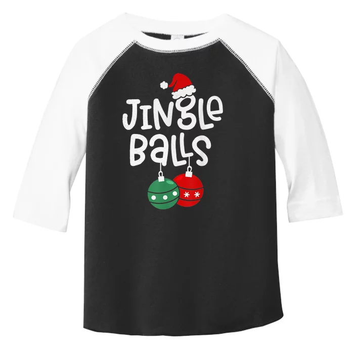 Jingle Balls Tinsel Tits Matching Chestnuts Christmas Couple Toddler Fine Jersey T-Shirt