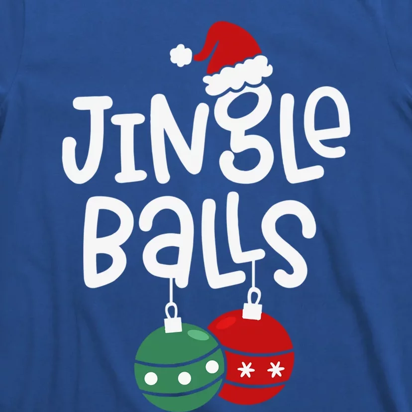 Jingle Balls Tinsel Tits Funny Matching Couple Chestnuts Gift T-Shirt