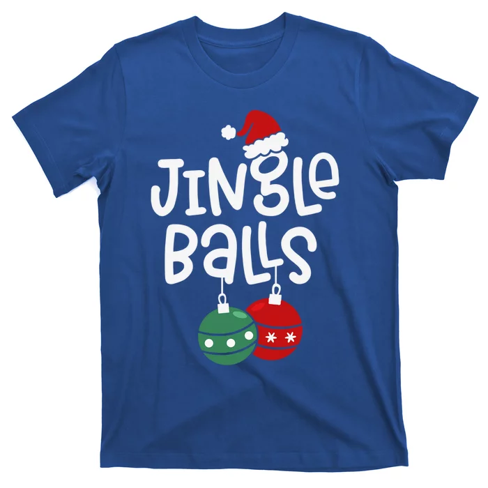 Jingle Balls Tinsel Tits Funny Matching Couple Chestnuts Gift T-Shirt