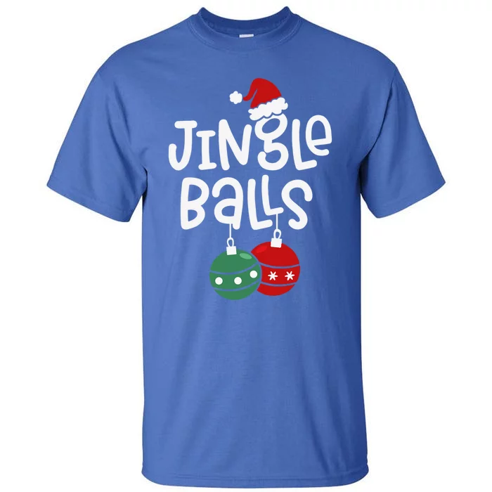 Jingle Balls Tinsel Tits Funny Matching Couple Chestnuts Gift Tall T-Shirt