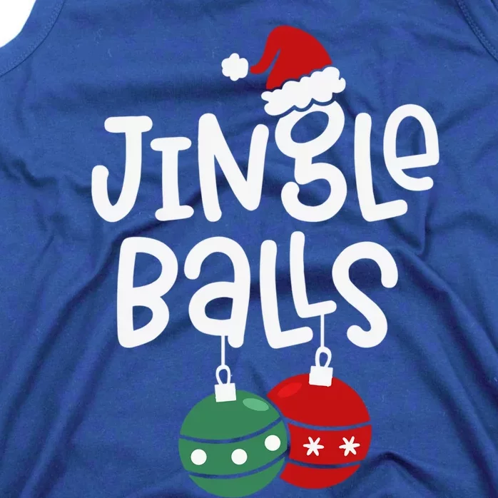 Jingle Balls Tinsel Tits Funny Matching Couple Chestnuts Gift Tank Top