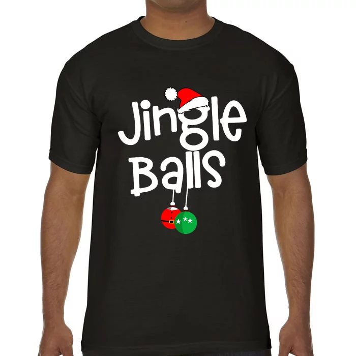 Jingle Balls Tinsel Tits Funny Matching Couple Chestnuts Comfort Colors T-Shirt