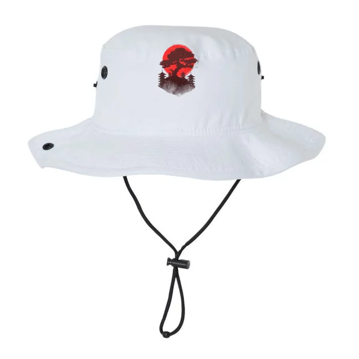 Japanese Bonsai Tree Scene Legacy Cool Fit Booney Bucket Hat