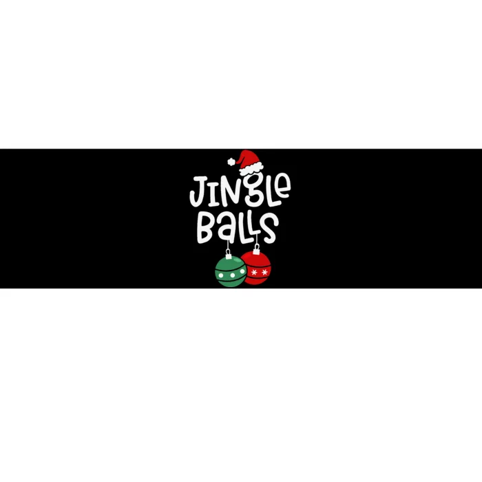 Jingle Balls Tinsel Tits Funny Matching Couple Chestnuts Bumper Sticker