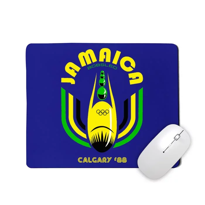 Jamaica Bobsled Team Vintage 1988 Mousepad