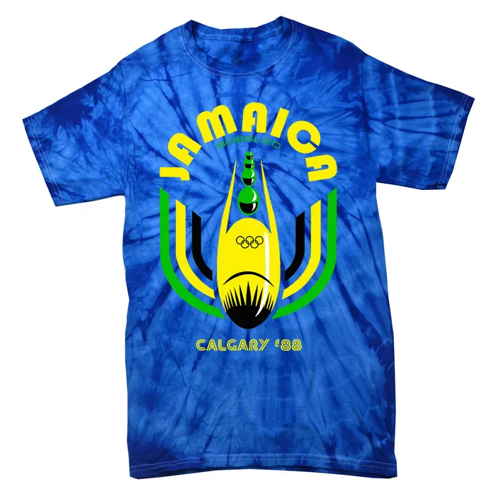 Jamaica Bobsled Team Vintage 1988 Tie-Dye T-Shirt