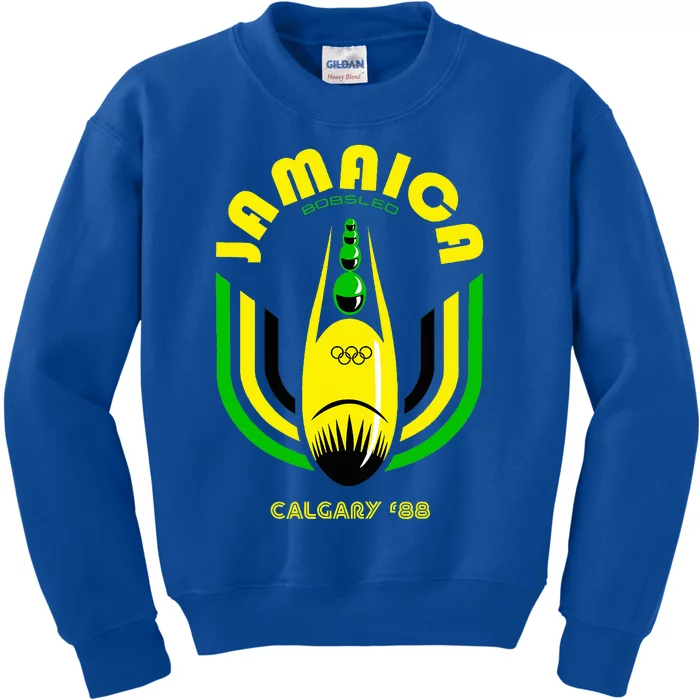 Jamaica Bobsled Team Vintage 1988 Kids Sweatshirt