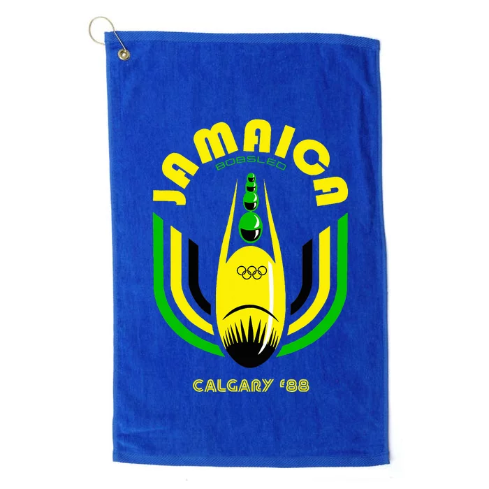 Jamaica Bobsled Team Vintage 1988 Platinum Collection Golf Towel