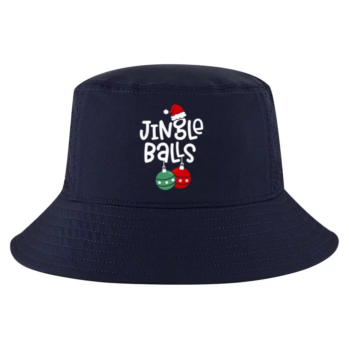 Jingle Balls Tinsel Tits Matching Chestnuts Christmas Couple Cool Comfort Performance Bucket Hat