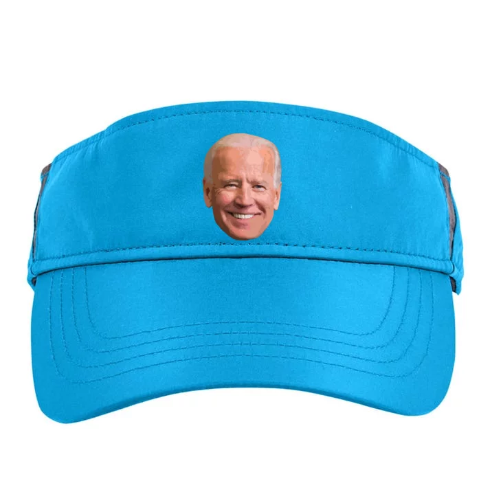 Joe Biden The Presidential Candidates Face On A Adult Drive Performance Visor