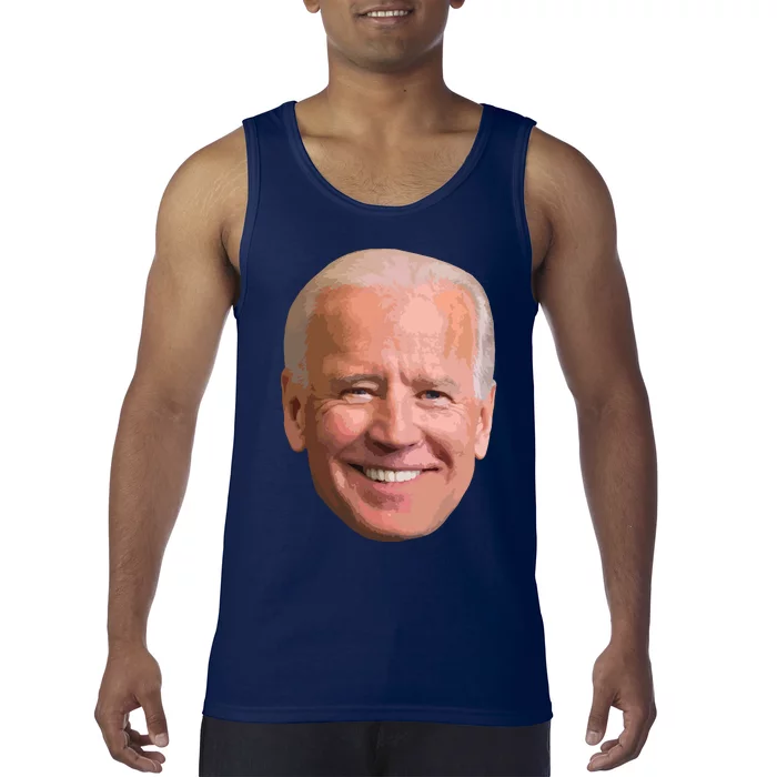 Joe Biden The Presidential Candidates Face On A Tank Top