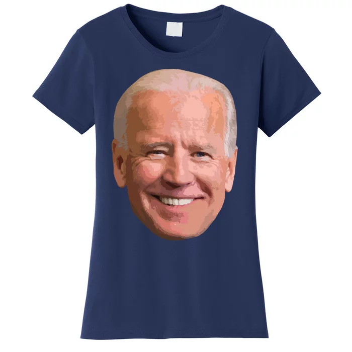 Joe Biden The Presidential Candidates Face On A Women's T-Shirt