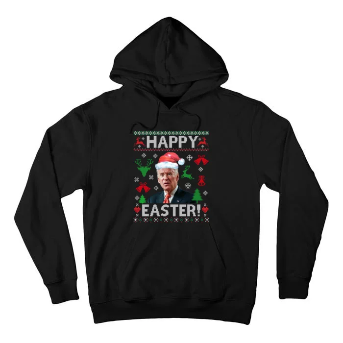 Joe Biden Ugly Christmas Sweater, Biden Christmas Sweater Tall Hoodie