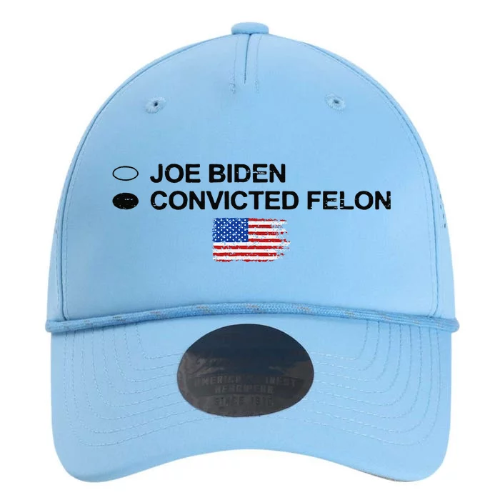 Joe Biden Vs Convicted Felon Funny Ballot Paper Voting Humor Performance The Dyno Cap