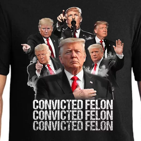 Joe Biden Vs Convicted Felon Funny Ballot Paper Voting Pajama Set