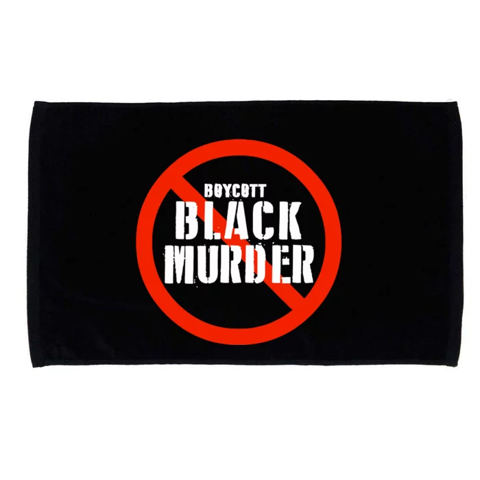 Jamaal Bowman Wearing Boycott Black Murder Microfiber Hand Towel