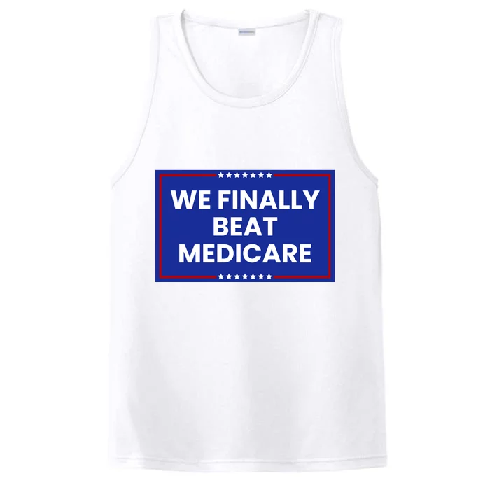 We Finally Beat Medicare Performance Tank