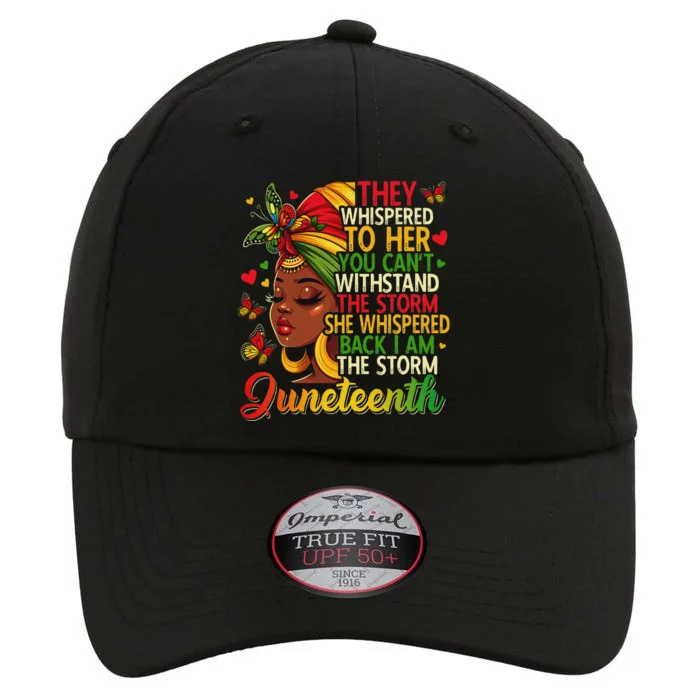 Juneteenth Black Women Girl Black Freedom 1865 History Month The Original Performance Cap