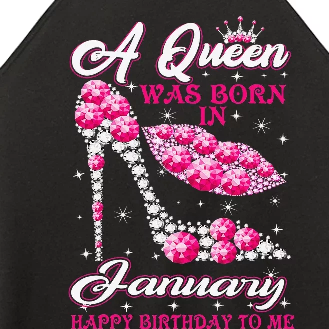 January Birthday Wo Party KissHigh Heel Women’s Perfect Tri Rocker Tank