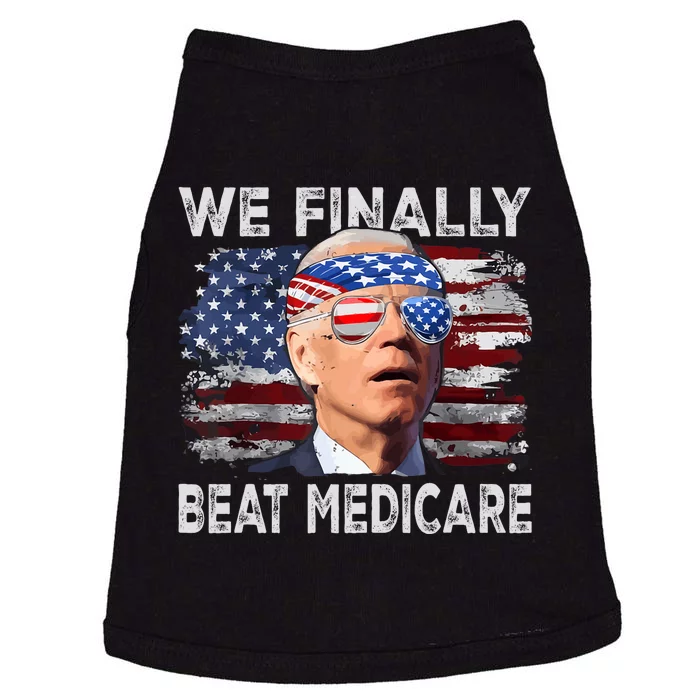 Joe Biden We Finally Beat Medicare Funny Biden Doggie Tank