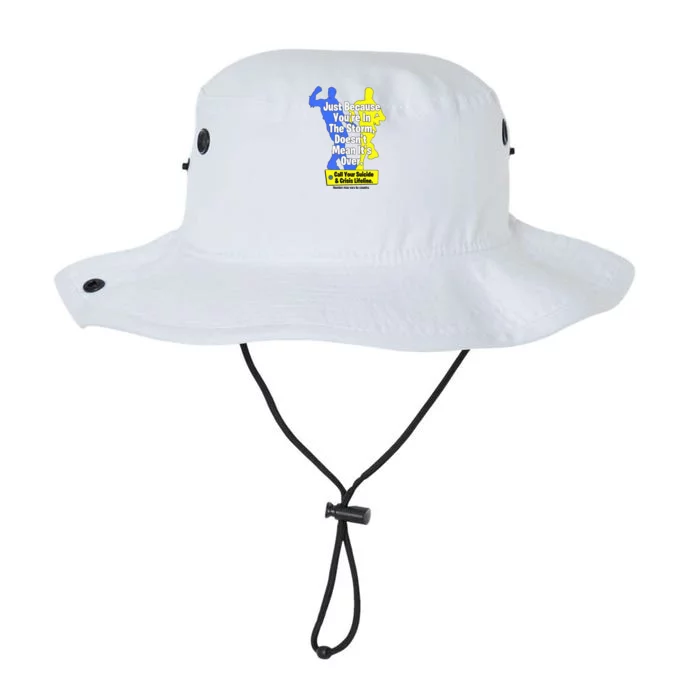 Just Because YouRe In The Storm Doesnt Mean ItS Over Legacy Cool Fit Booney Bucket Hat