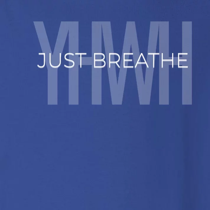 Just Breathe Yhwh (Yahweh) Minimal Design Great Gift Toddler Long Sleeve Shirt